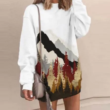 New women's long sleeve sweater White - Shop at LoveMi