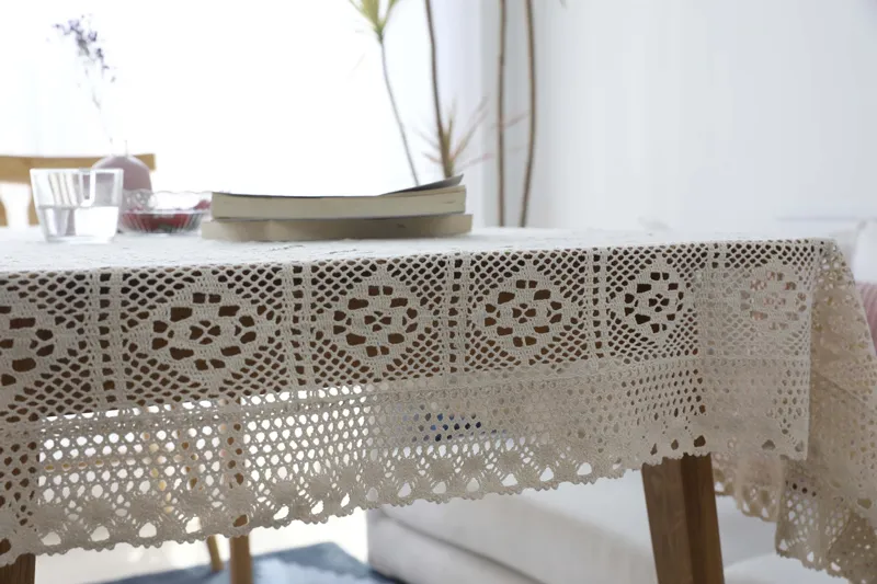 Retro European table cloth - Beige