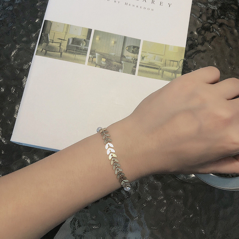 Wheat ear shape bracelet fashion street beat bracelet