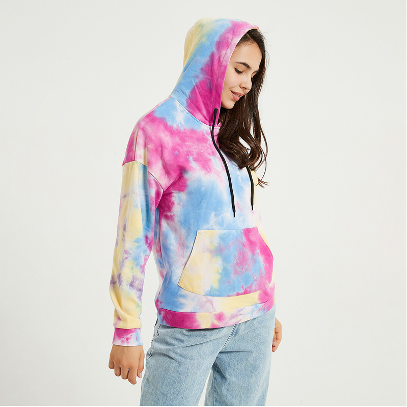 Ladies Tie-Dye Hoodie