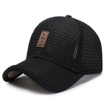 Men's summer sunshade breathable cap