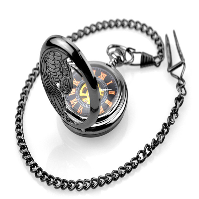 Flip Openwork Pocket Watch Necklace, picture 3 of 3
