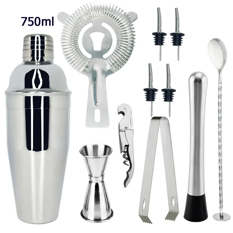 Stainless steel cocktail shaker set - Set1