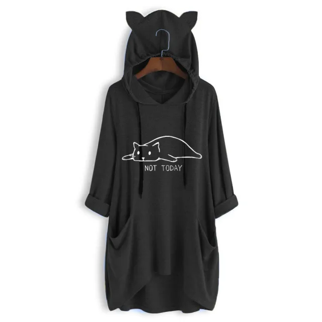 All match hooded women's knitted sweater Black - Shop at LoveMi