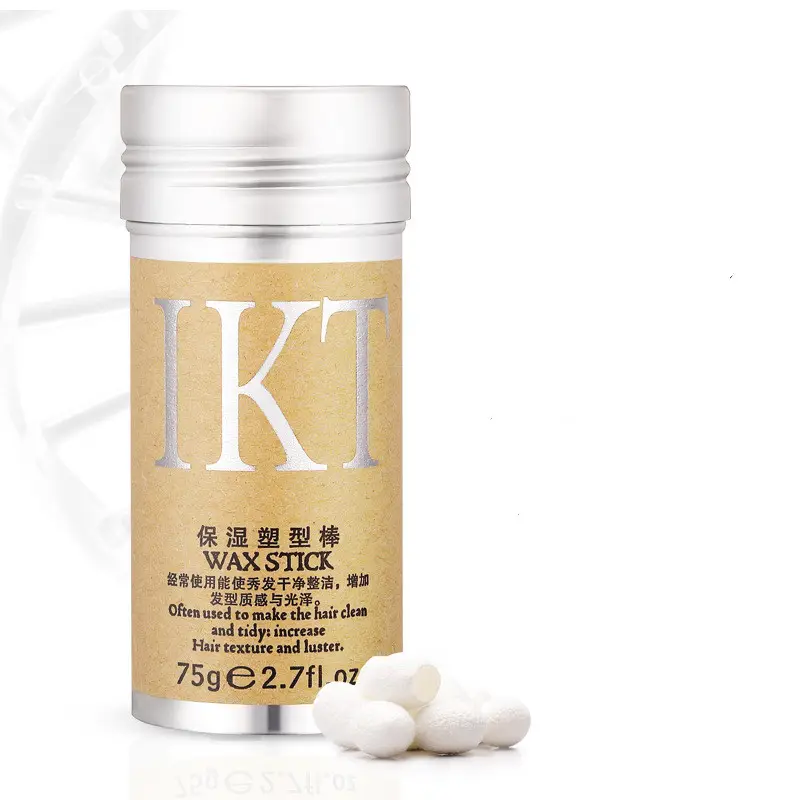Hair wax stick broken finishing cream setting