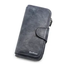 Fashion lady long wallet wallet lady clutch - Blue - View 1