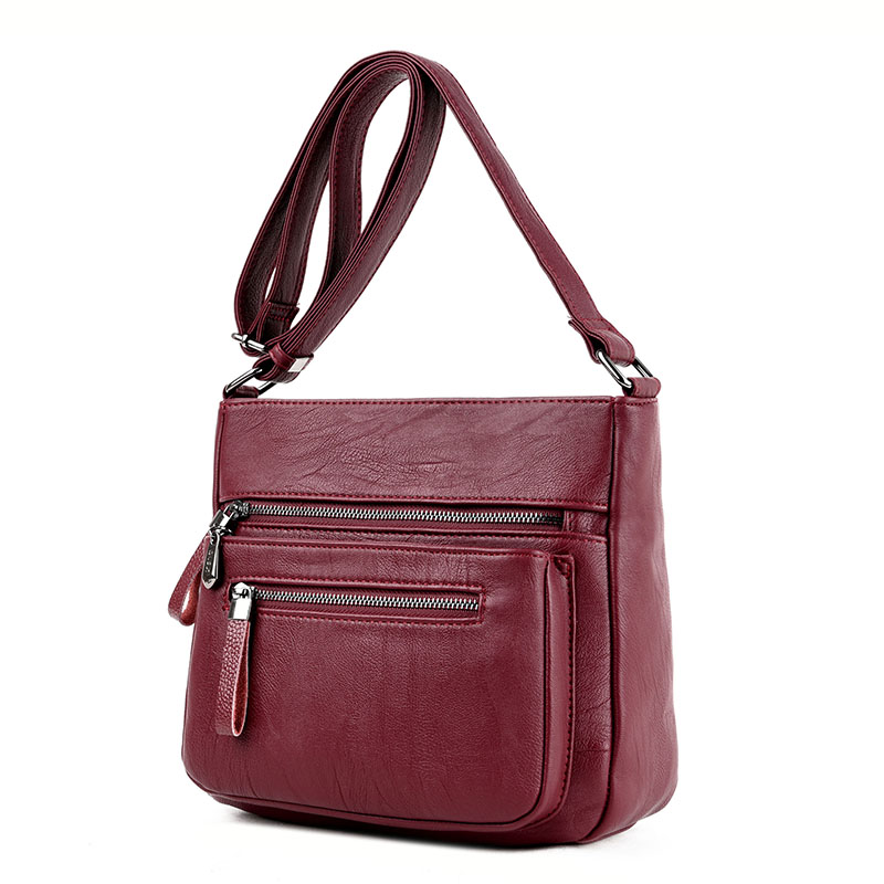PU Zip Shoulder Bag, picture 5 of 5