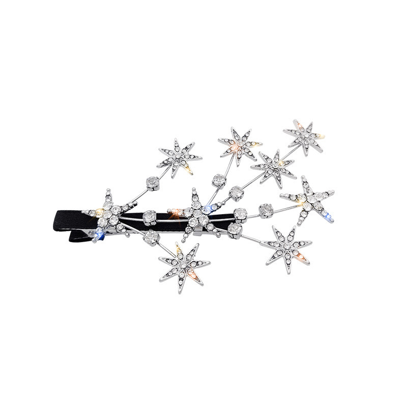 Web celebrity vintage duck beak clip hair accessories Silver - Shop at LoveMi