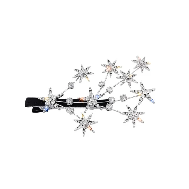 Web celebrity vintage duck beak clip hair accessories Silver - Shop at LoveMi