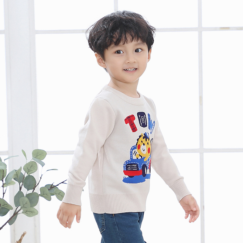 Boys' double-layered jacket, sweaters are not fading