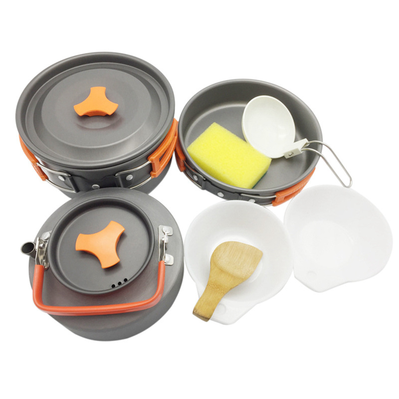 Kettle Combination Tableware Camping Pot