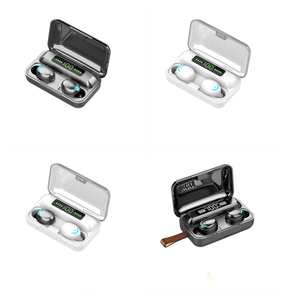 Auriculares Bluetooth F9 táctiles binaural inalámbricos TWS 5.0
