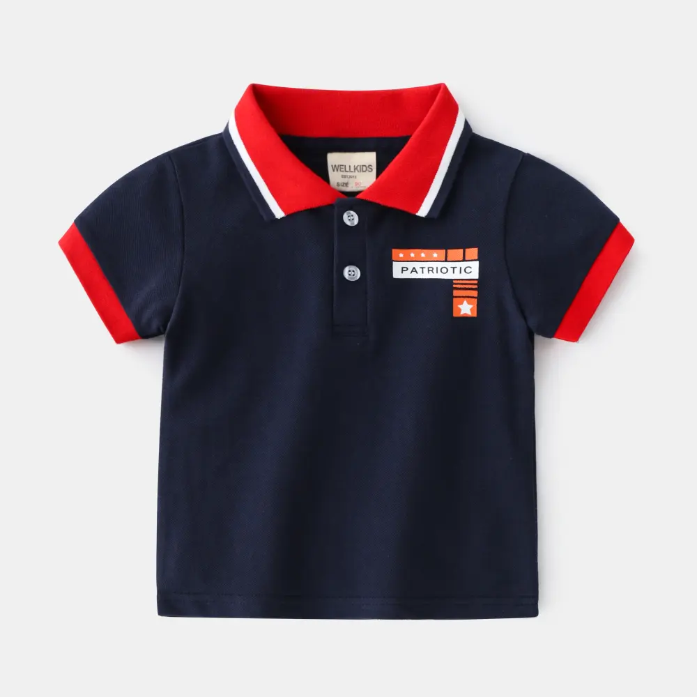Boy's Baby T-shirt Short-sleeved Summer Kids Children's Top
