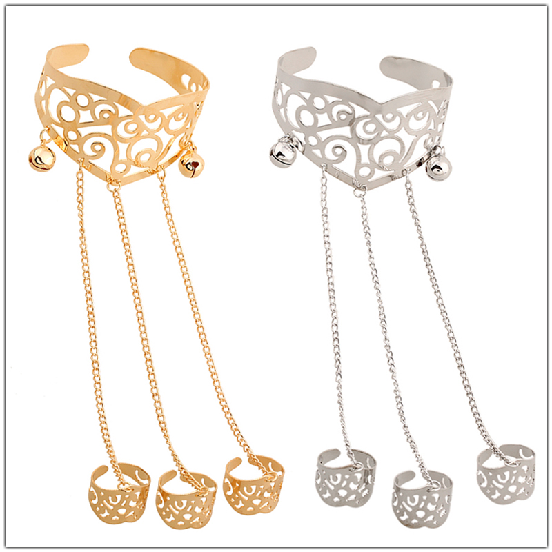 Fashionable and simple hollow finger bracelet