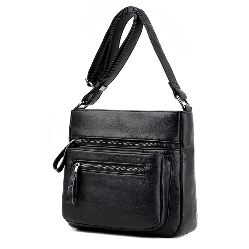 PU Zip Shoulder Bag, picture 3 of 5