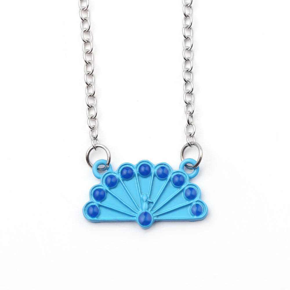 Personalized Fashion Jewelry, Peacock  Necklace, Alloy Jewelry
