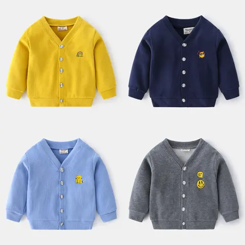 Spring and Autumn Cartoon Children's Clothing Baby Tops