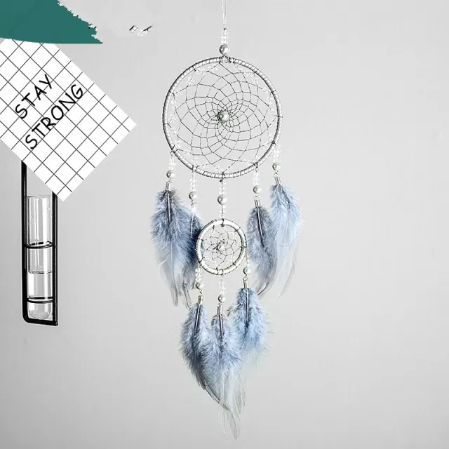 Modern simple looking up at the starry sky series dream catcher Blue - Shop at LoveMi