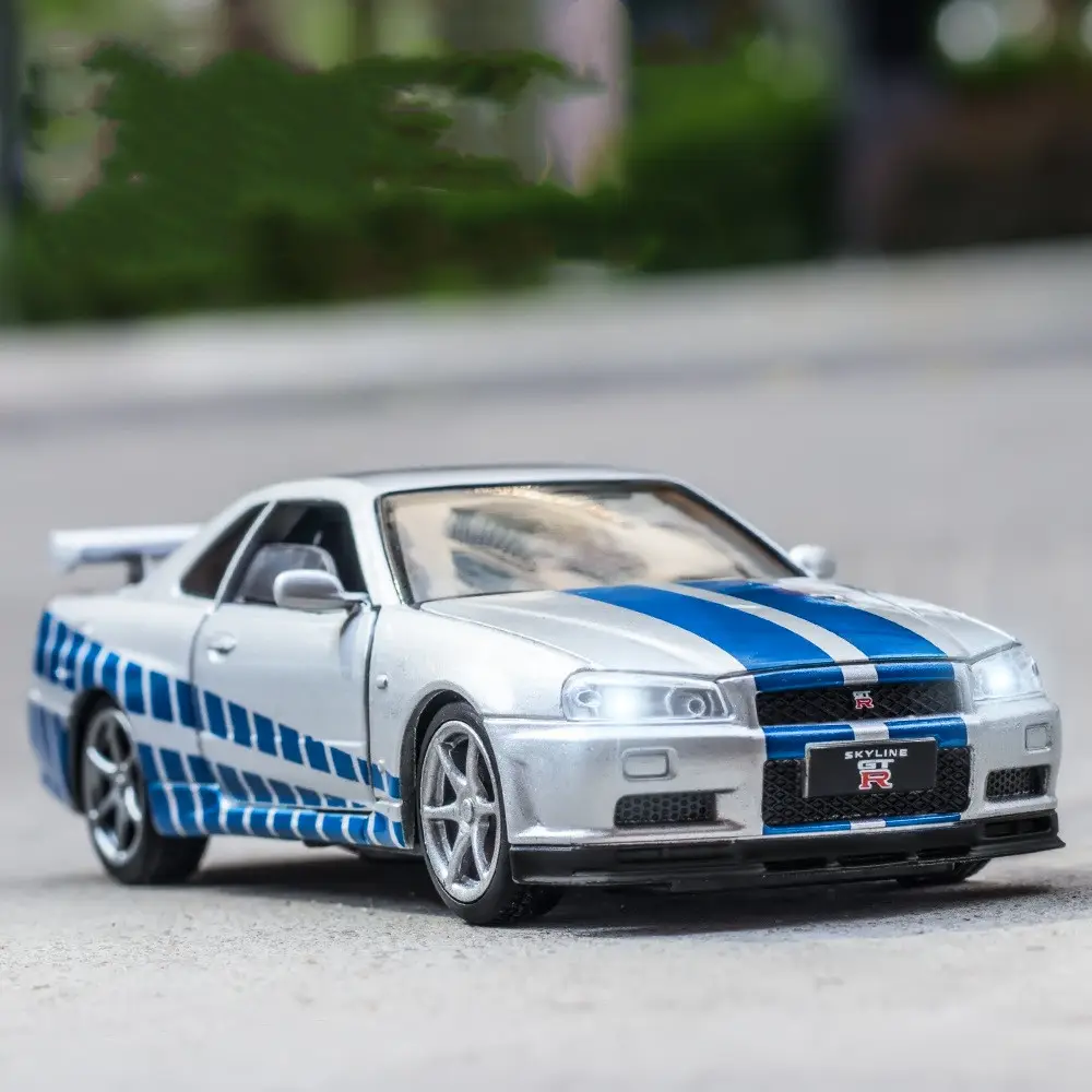 Simulation alloy car model speed and passion