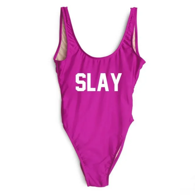 Slay Swimsuit Purple - Shop at LoveMi