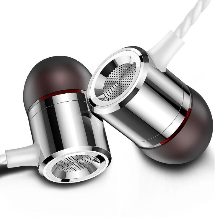 Auriculares Fanbiya S1 metal dentro oreja teléfono móvil graves trigo