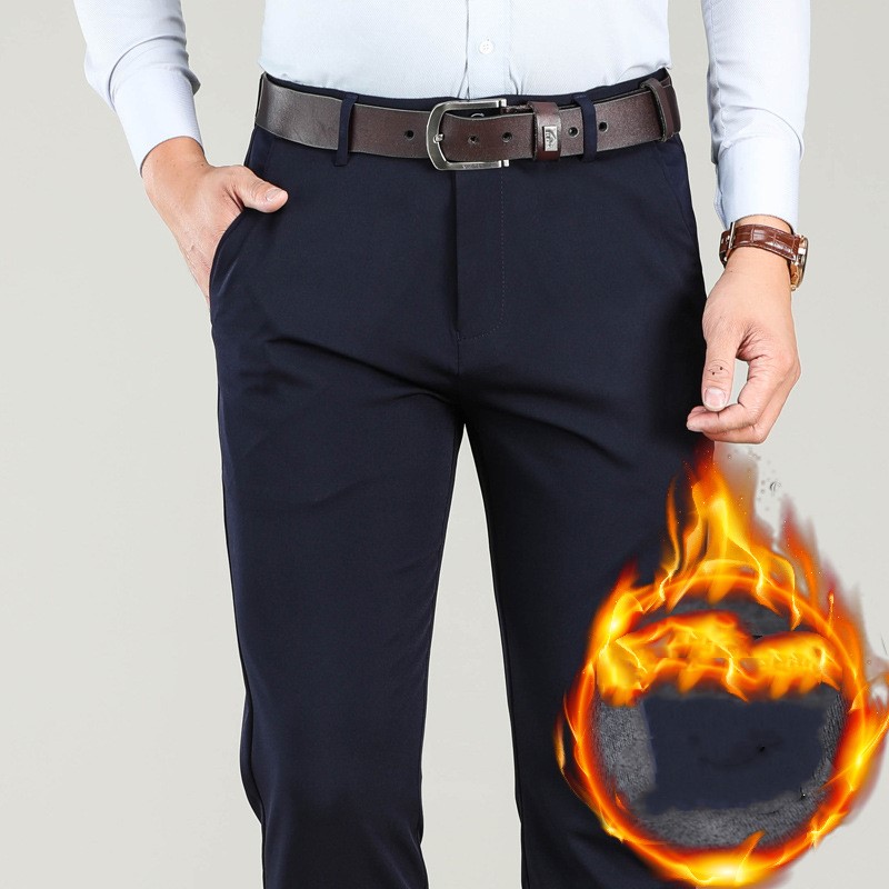 Title 7, Pantalones casuales de hombre rectos holgados, ...