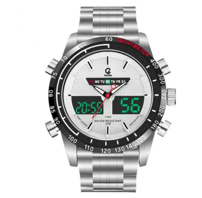 Sports Watch Alloy Steel Belt