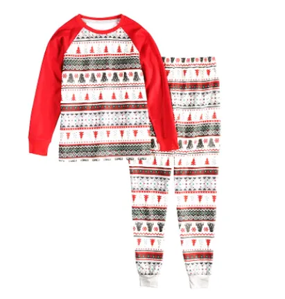 Christmas parent child suit printing home service pajamas two piece Kid - Shop at LoveMi