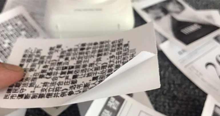PerPage Mini Wireless Portable Thermal Printer paper – image 6