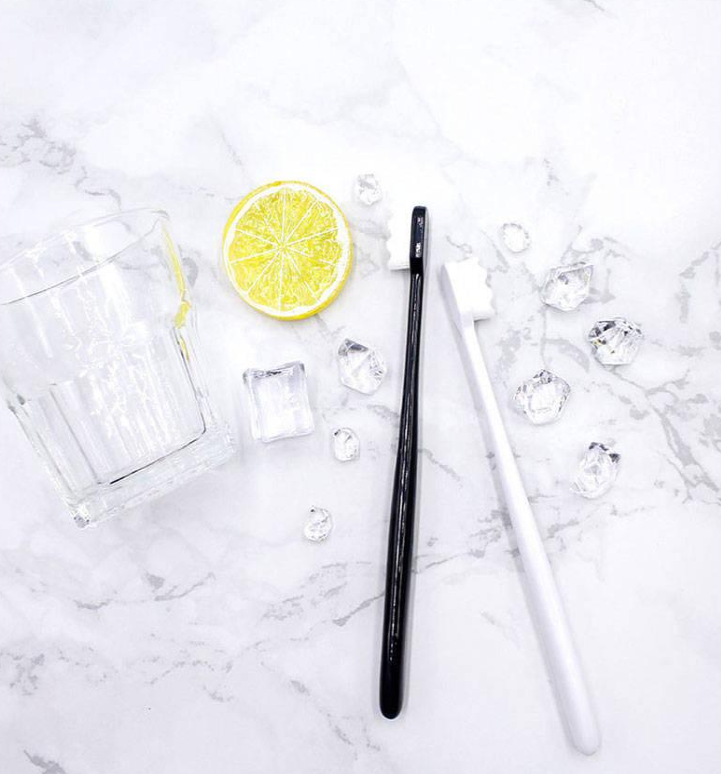 Nano super fine bristle toothbrush