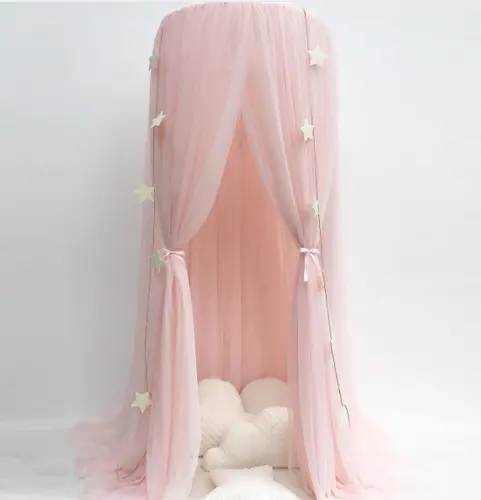 Children's Mosquito Net Baby Crown Army Mesh