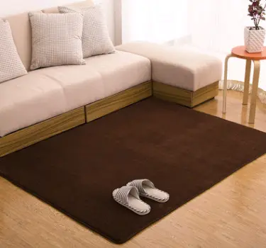 Memory cotton coral velvet carpet Living room bedroom door mats Bathroom kitchen non-slip absorbent carpets