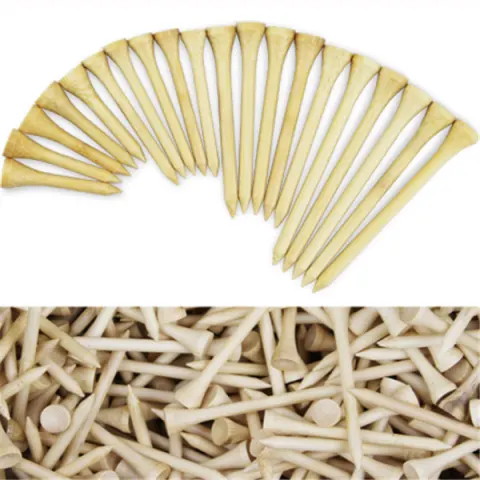 100pcs Bamboo Nail