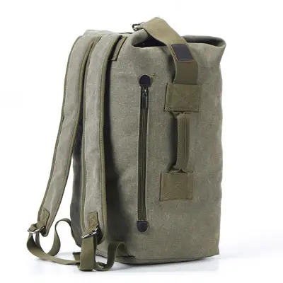 Canvas Travel Backpack and Duffel Bag for Business and Daily Use