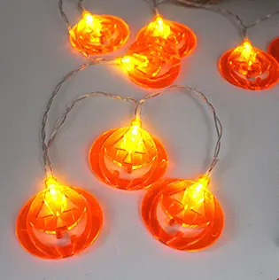 Halloween Decoration Pumpkin Light LED String Lights