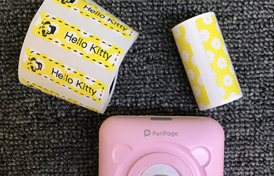 PerPage Mini Wireless Portable Thermal Printer paper 12