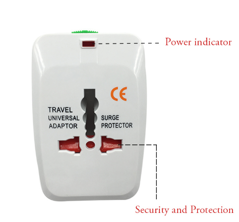 Multi-function conversion plug global universal universal plug mobile phone universal charger multi-country converter travel socket