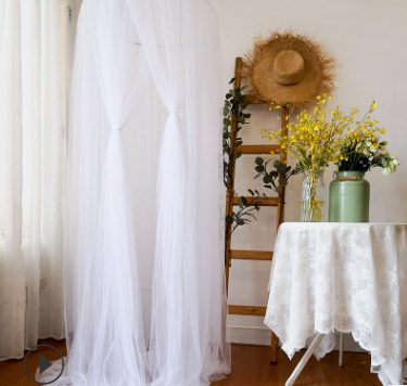 Children's Mosquito Net Baby Crown Army Mesh Bed Tent Tent   Star Ornaments 3