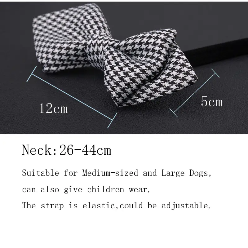 Pet Accessories Dog Bow Tie British