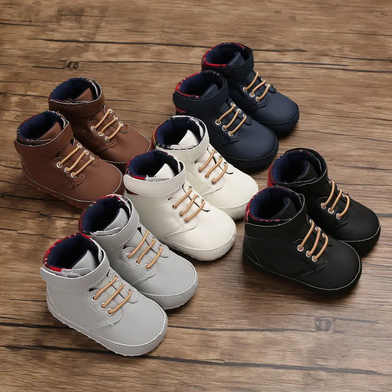 Baby Toddler Shoes High-top Soft Sole Fashion