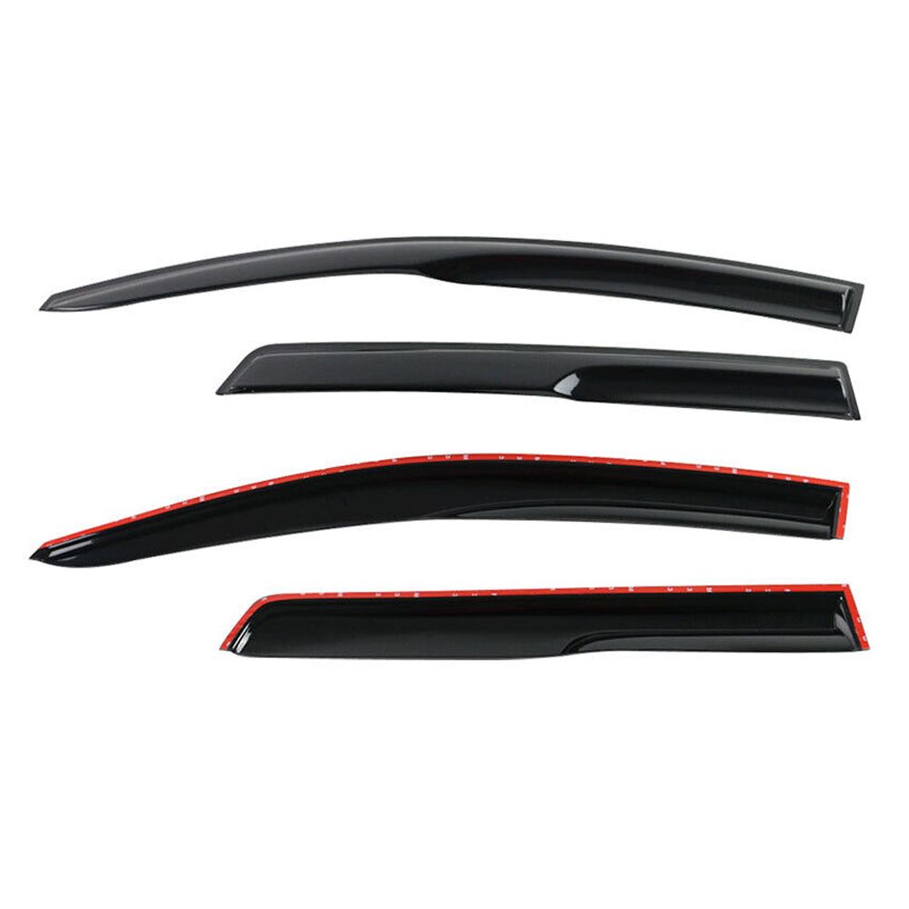 For Chevy 07-11 Aveo5 Hatchback T200 Mugen Style Window Visors Rain Sun Guard — foto 8