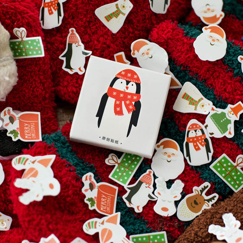 Christmas cartoon stickers