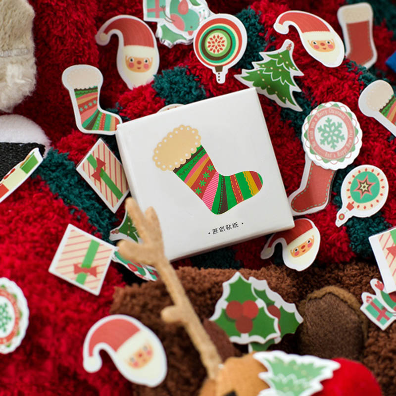 Christmas cartoon stickers