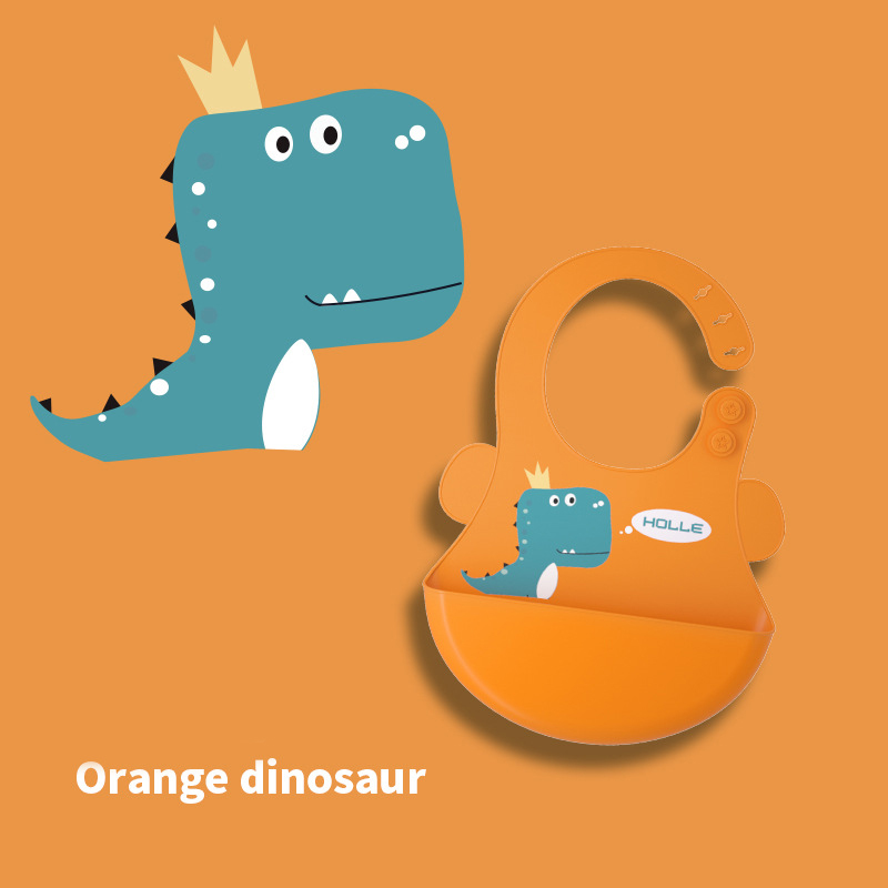 Orange Dinasour 5pcs