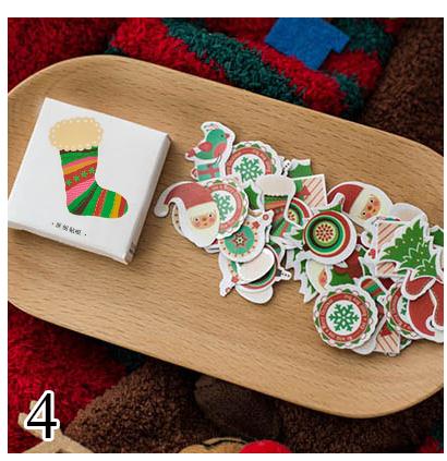 Christmas cartoon stickers