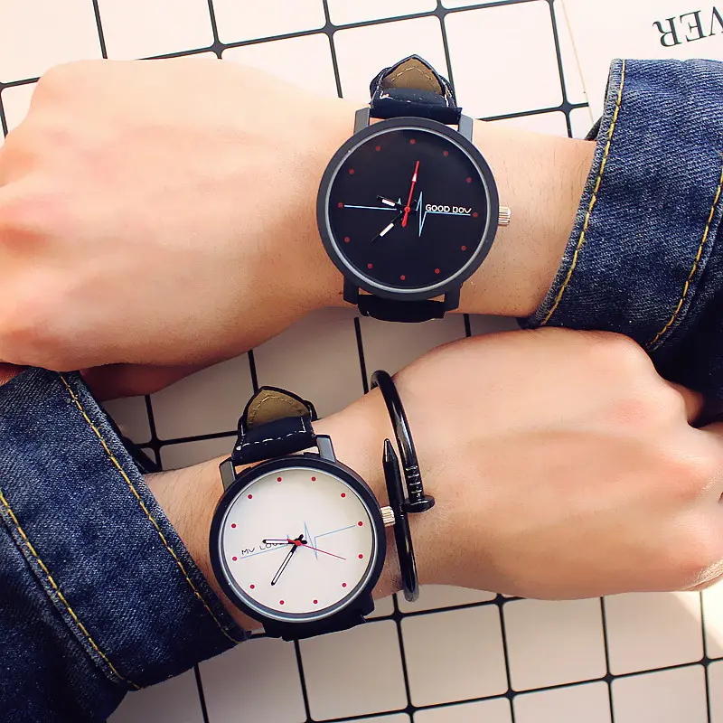 Student Men and Women Couple Watches