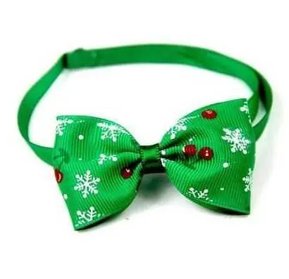 Pet cat dog neck puppy grooming Green Snowflake - Shop at LoveMi