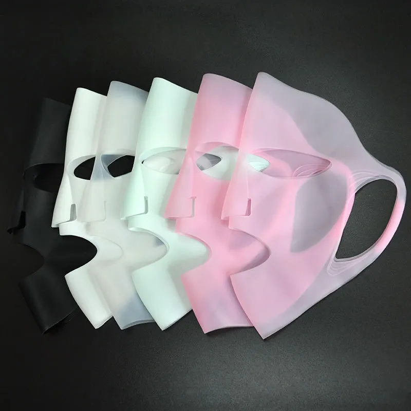 Lock water and ear beauty facial mask - Transparent