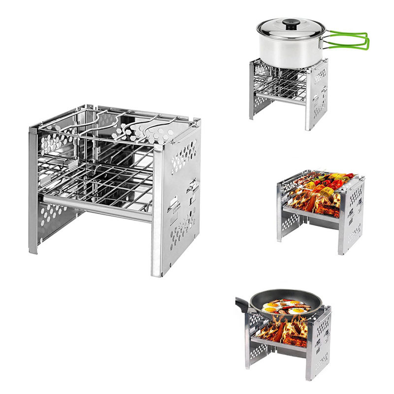 Firewood stove mini barbecue - Image 2