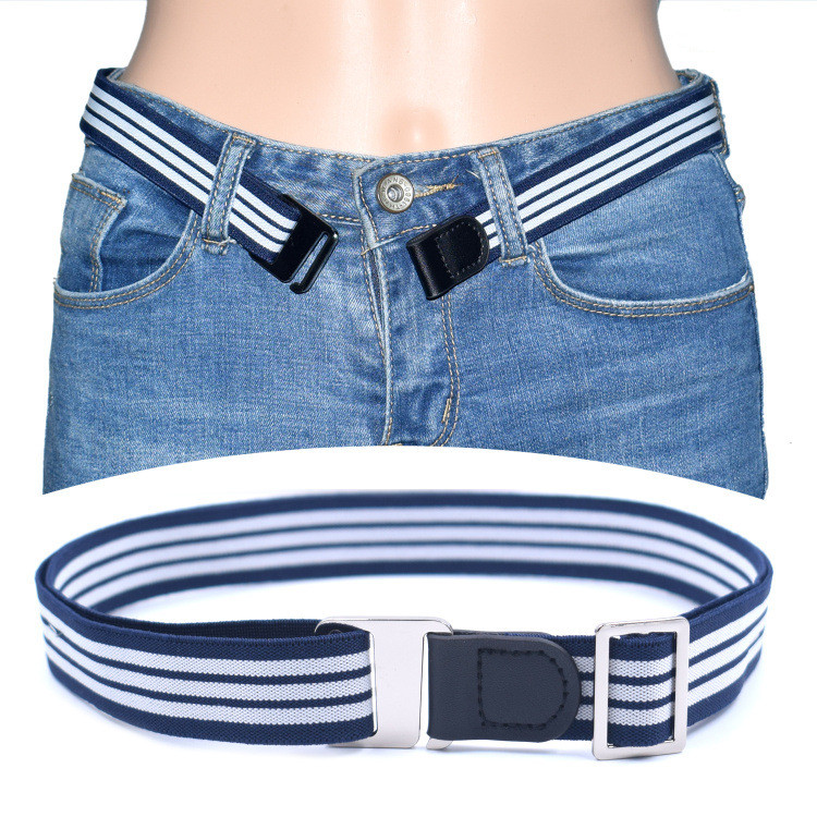 Unisex pants with adjustable belt